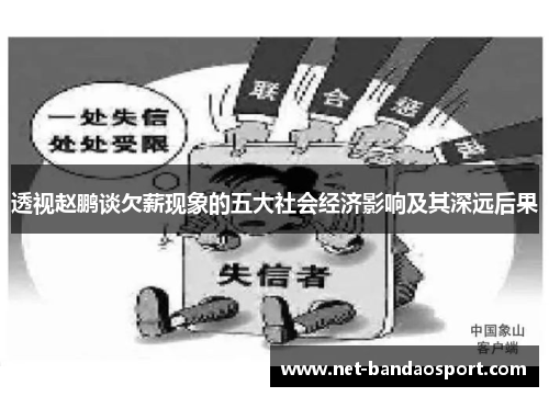 透视赵鹏谈欠薪现象的五大社会经济影响及其深远后果